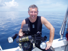 John McIntyre, underwater film maker