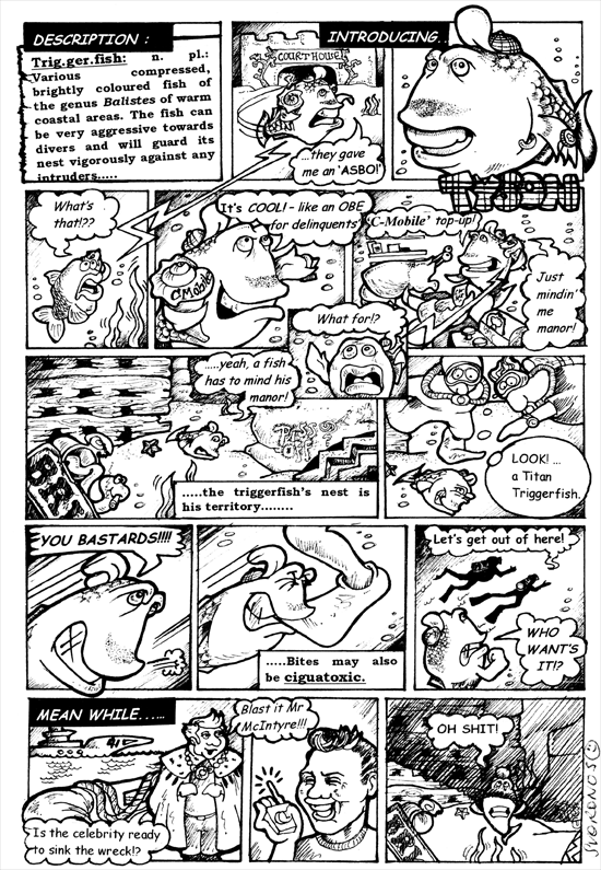 Issue 1 archive - Tyson the Triggerfish