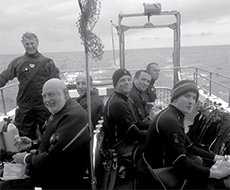 Humans; divers