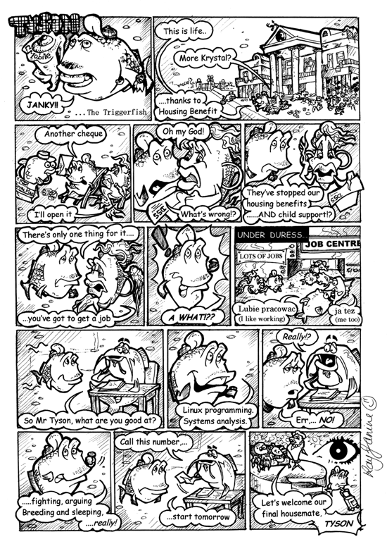 Issue 11 archive - Tyson the Triggerfish