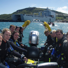 Dive club launch, London School of Diving