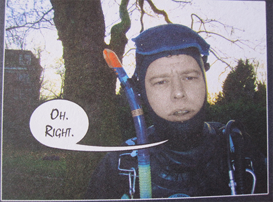 Issue 3 archive - Photostory - Dive Instruct-or, The Aquatic Love Hero