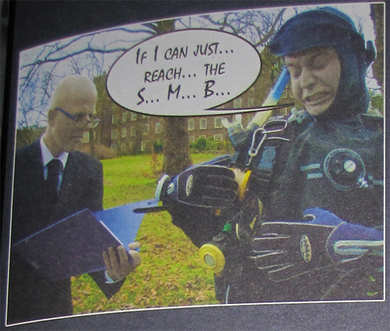 Issue 3 archive - Photostory - Dive Instruct-or, The Aquatic Love Hero