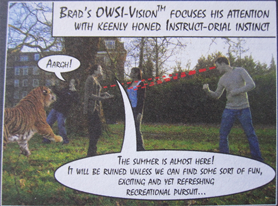 Issue 3 archive - Photostory - Dive Instruct-or, The Aquatic Love Hero