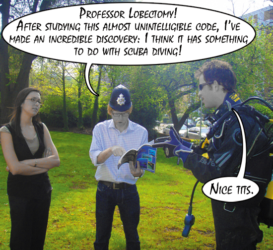 Issue 7 archive - Photostory - The Di-Ving(i) Code