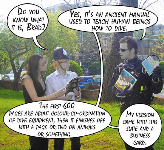 Issue 7 archive - Photostory - The Di-Ving(i) Code