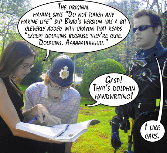Issue 7 archive - Photostory - The Di-Ving(i) Code