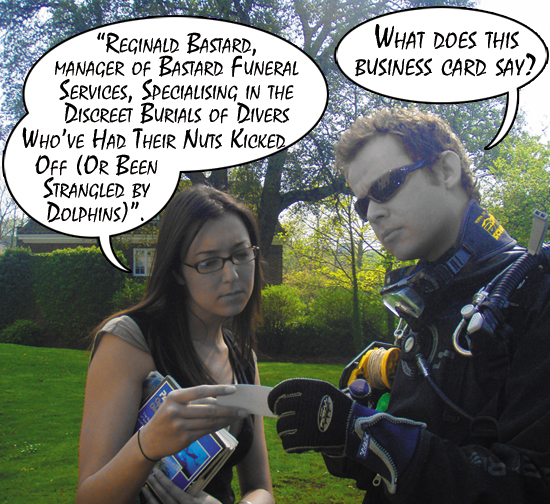 Issue 7 archive - Photostory - The Di-Ving(i) Code