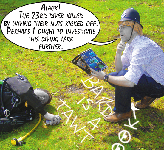 Issue 7 archive - Photostory - The Di-Ving(i) Code