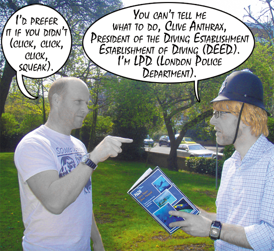 Issue 7 archive - Photostory - The Di-Ving(i) Code