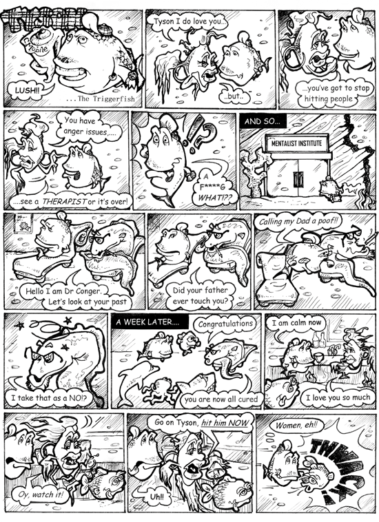 Issue 9 archive - Tyson the Triggerfish