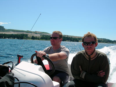 Rob, driving, and Rob, thinking of an appropriate swear word.